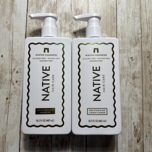 Native Limited Edition winter cashmere shampoo& Conditioner set 2* 16.5  oz -New